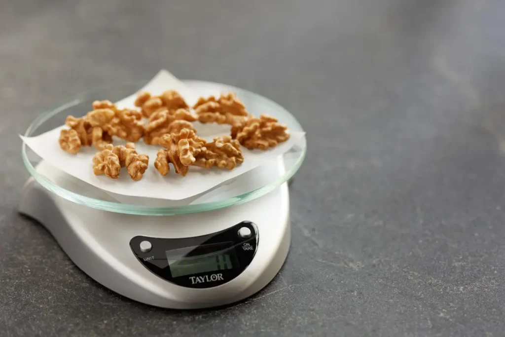 Las nueces y el control de peso